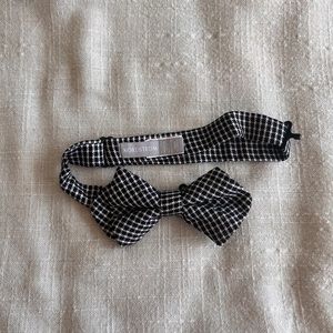 Black and white bowtie for small boy from Nordstrom
